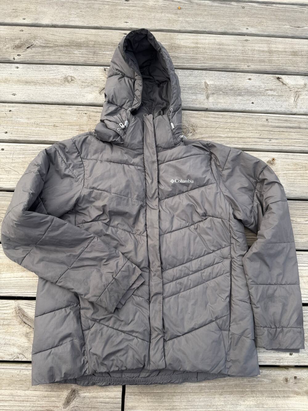 Women's Columbia Winter Coat - Gray - Size M